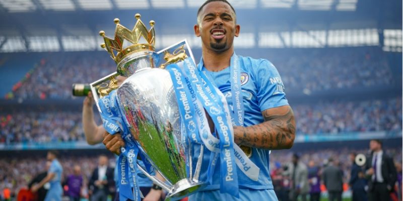 Gabriel Jesus có nhiều thành tích nổi bật trong màu áo CLB và ĐTQG