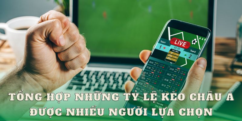 Tổng hợp những tỷ lệ kèo châu Á được nhiều người lựa chọn